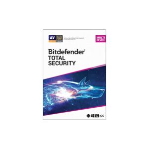 Bitdefender Total Security - 5 Postes / 1 an
