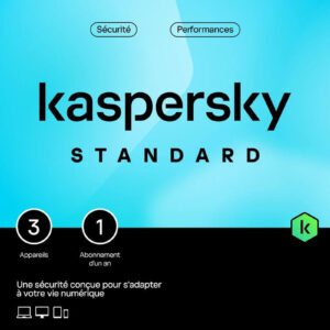 kaspersky anti virus 2023 standard licence 3 postes 1 an