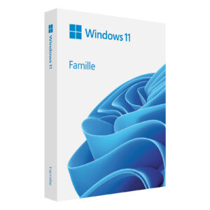 Microsoft Windows 11 Famille Français (Licence originale + DVD)