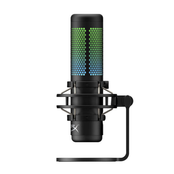 HyperX QuadCast S Noire Microphone autonome Rétroéclairage RGB (4P5P7AA)