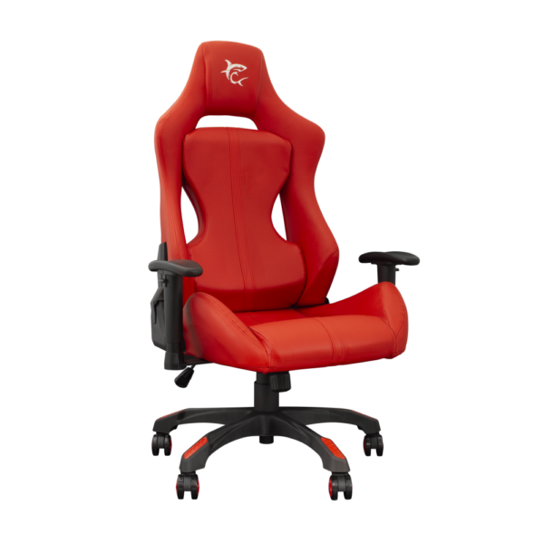 Chaise de Gaming Shark Monza Racing en cuir White Shark