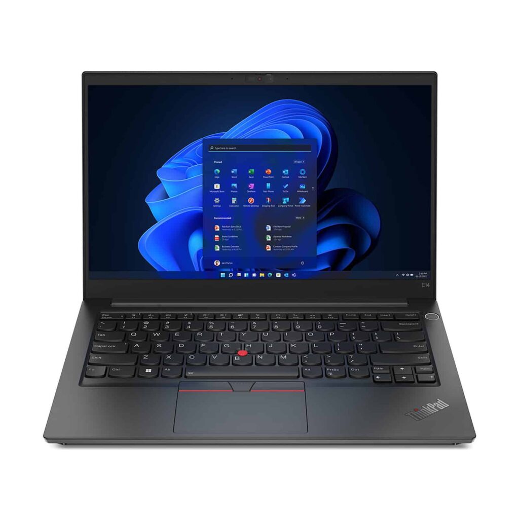 ORDINATEUR PORTABLE LENOVO ThinkPad E14 gén 4 12th i7 (21E3009BFE) – Image 2