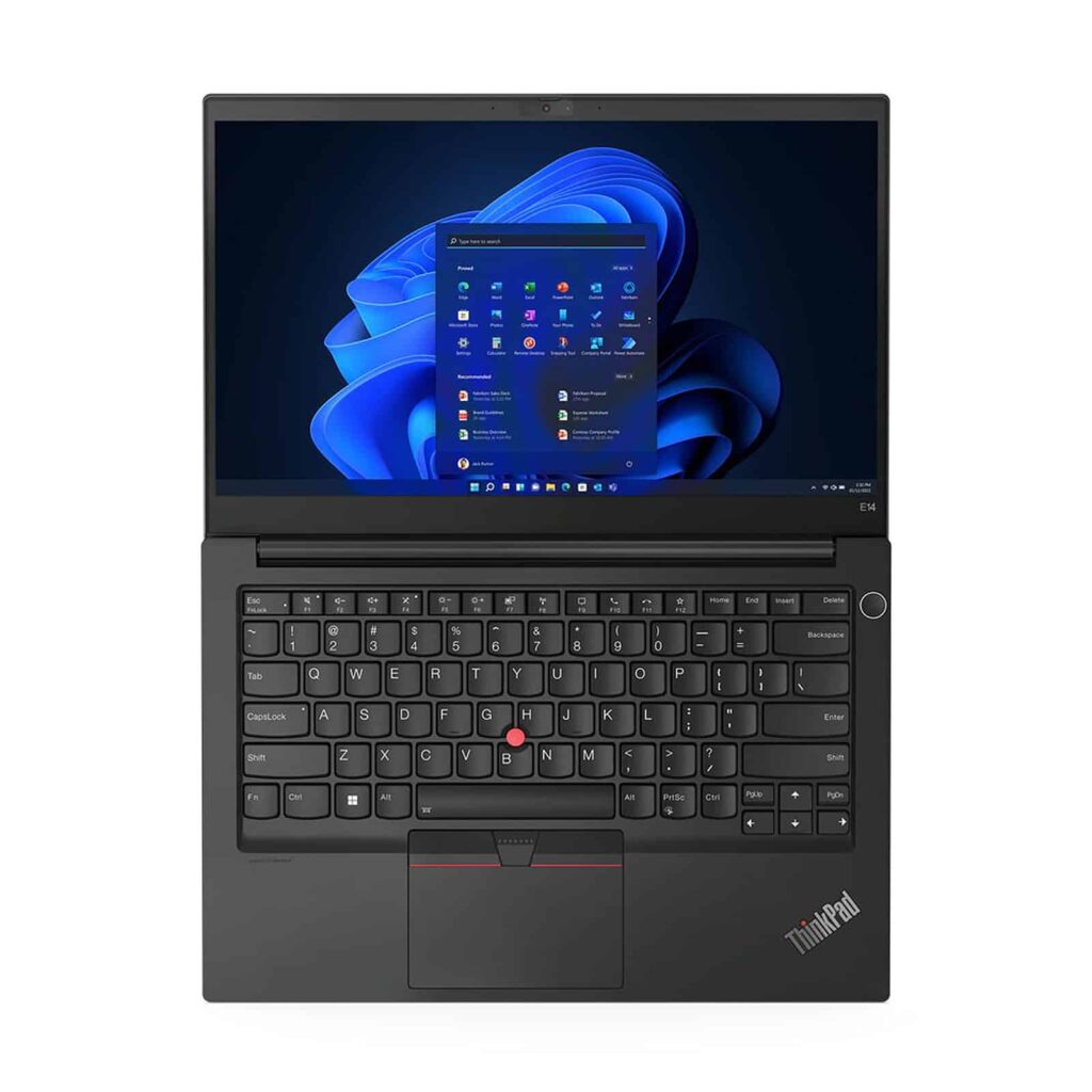 ORDINATEUR PORTABLE LENOVO ThinkPad E14 gén 4 12th i7 (21E3009BFE) – Image 3