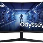 SAMSUNG 34 Odyssey G5 Ultra-Wide Gaming Monitor with 1000R Curved Screen WQHD (LC34G55TWWNXZA)