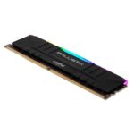 Barrette mémoire RAM Ballistix Black RGB DDR4 8 Go 3200 MHz (BALISTIX8G3200M-RGB) novellogia