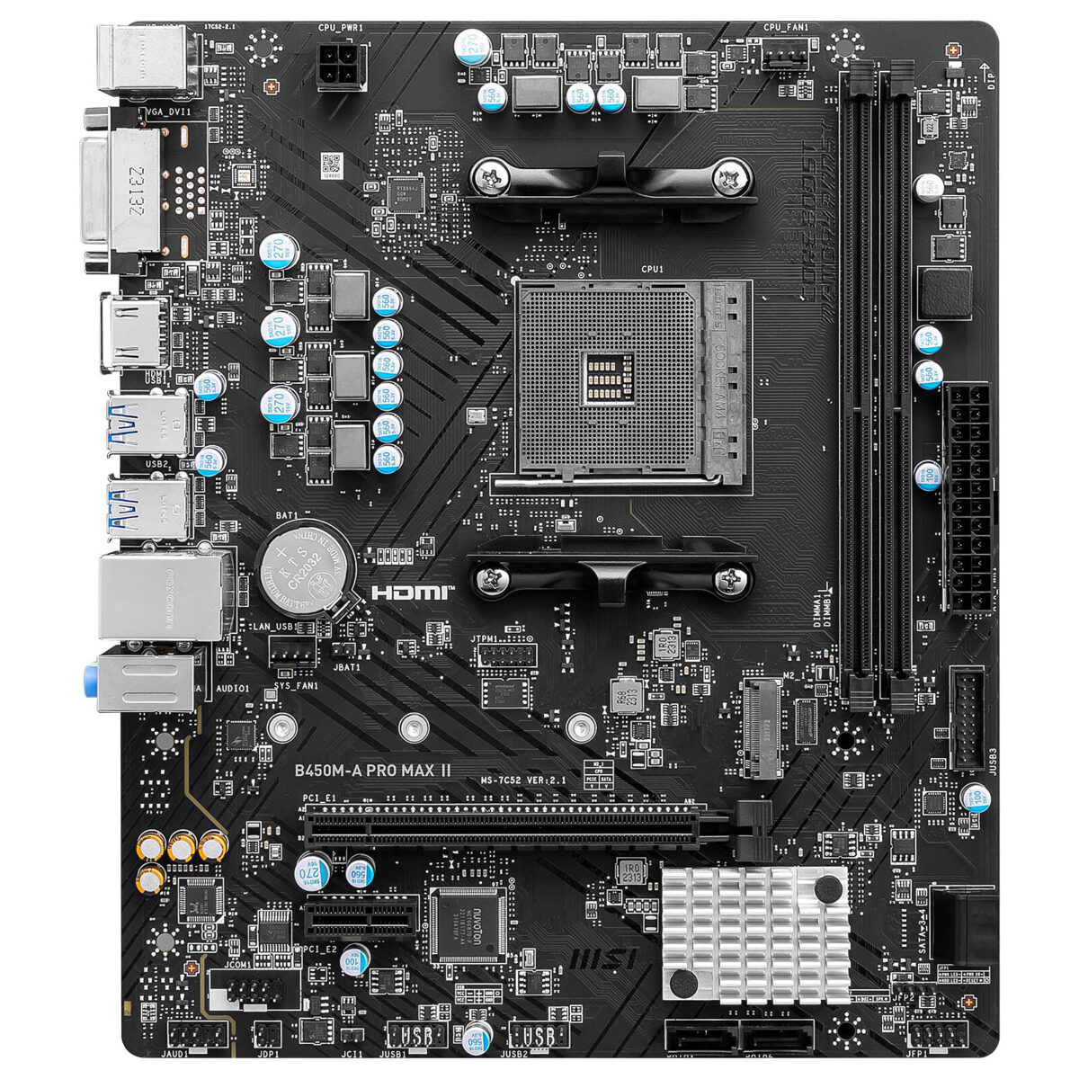 Carte mère micro – MSI B450M-A PRO MAX (MSIB450M)