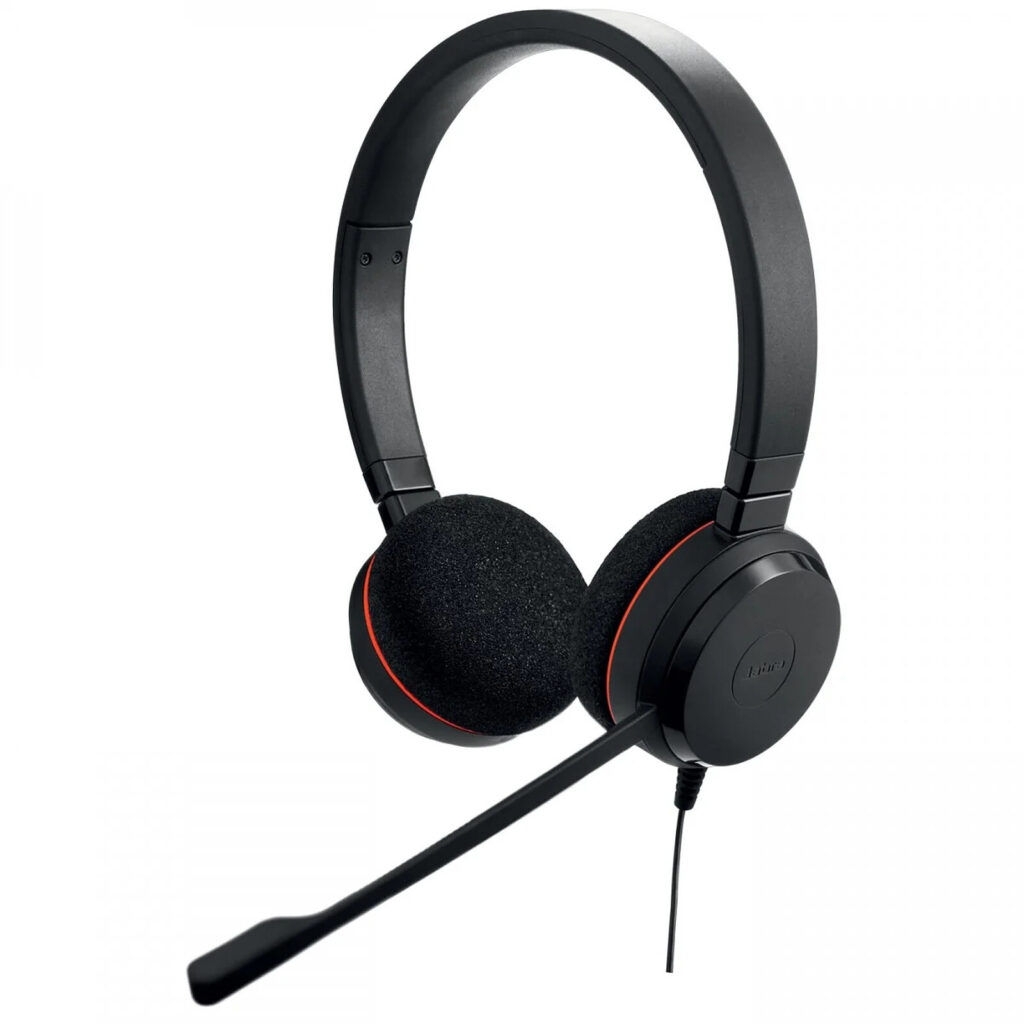 Jabra Evolve 20 Stéréo UC avec adaptateur USB-C/A