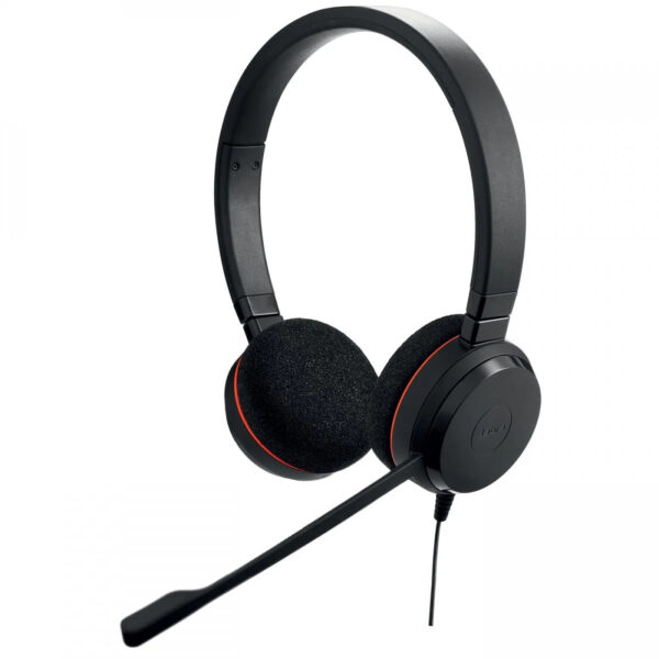 Jabra Evolve 20 Stéréo UC avec adaptateur USB-C/A