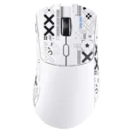 ATTACK SHARK R1 Maroc – Souris Gaming Sans Fil 59g (Blanc)