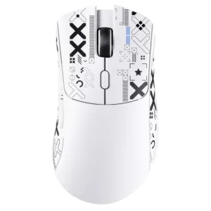 ATTACK SHARK R1 Maroc – Souris Gaming Sans Fil 59g (Blanc)