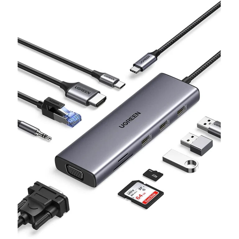 Hub Ugreen USB-C 10-en-1 - Multiports (15601)