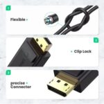 Ugreen Câble DisplayPort Male to HDMI Female 4K 30HZ (40363)