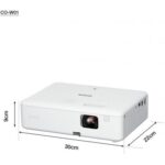 Vidéoprojecteur EPSON CO-W01 WXGA HDMI 12M (V11HA86040)