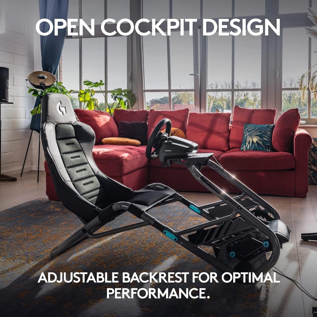 Playseat Trophy Édition Logitech G | Cockpit Simracing Direct Drive Rigide
