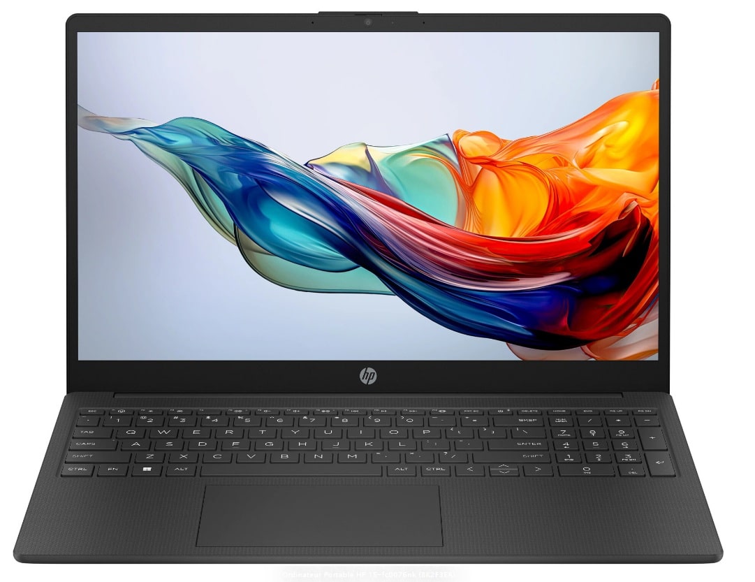 Ordinateur portable | HP 15-fc0076nk AMD Ryzen 7 7730U 16Go (BK2F3EA)