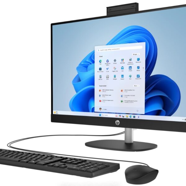 Ordinateur All-In-One | HP All-in-One AI 27 Écran Tactile Ultra 7 32Go (BW4F2EA)