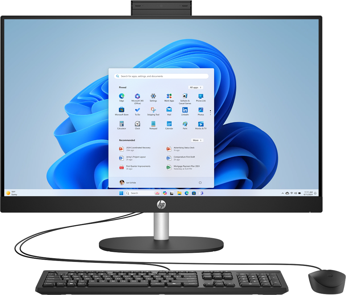 Ordinateur All-In-One | HP 27-cr1000nk Ultra 7 255U (BW4F9EA) Ordinateur All-In-One | HP 27-cr1000nk Ultra 7 255U (BW4F9EA)