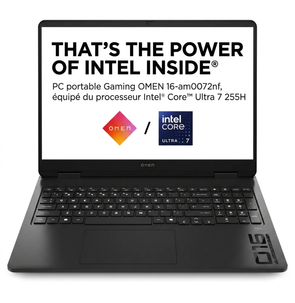 Ordinateur portable | HP OMEN 16-am0072nf Ultra 7 255H RTX 5050 (C9ML1EA)