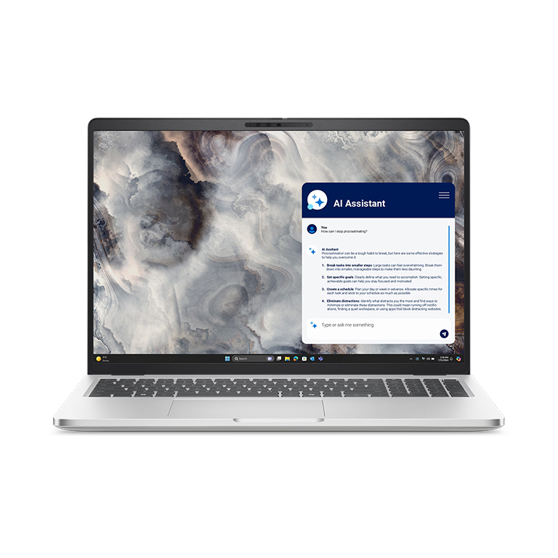 Dell Pro 16 Plus 01 Ordinateur portable Dell Pro 16 Plus PB16250 - Intel Core Ultra 7 255U (DP16P-U7-W) Dell Pro 16 Plus 01